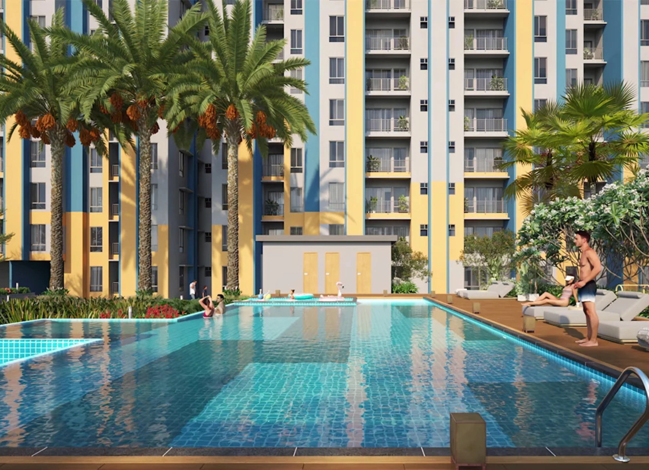 Round-the-clock security, intercom, fire safety systems – safety is always in step with comfort.